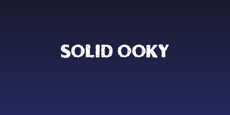 Solid Ooky Social Header