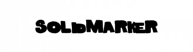 SolidMarker  免费字体下载