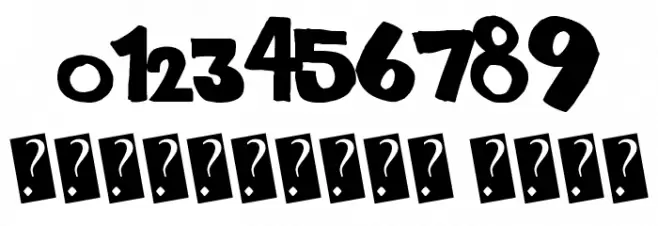 SolidMarker Font OTHER CHARS