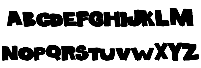 SolidMarker Font LOWERCASE