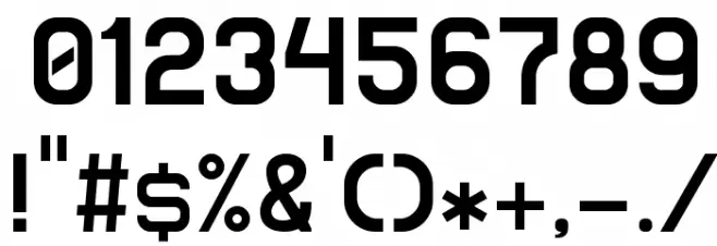 SolidSans Font OTHER CHARS