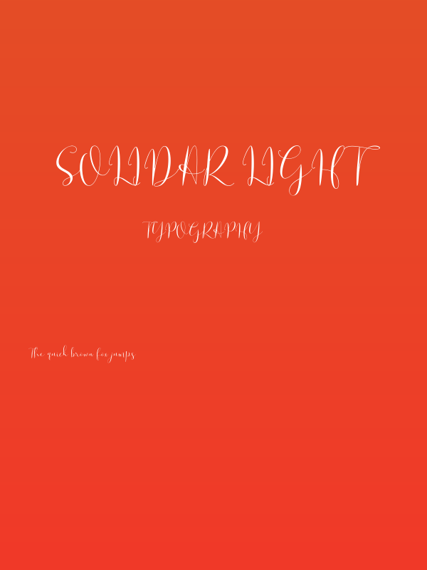 Solidar Light Poster