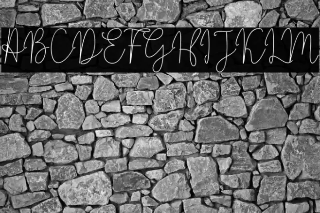 Solidar Monoline Light Font examples