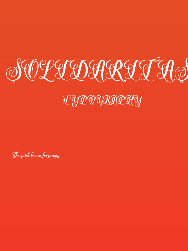 SolidaritasScript Poster