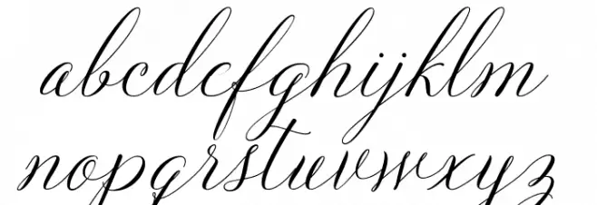 SolidarithaScript-Regular Font Litere mici