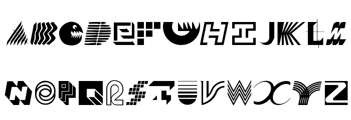 Solitaires Font LOWERCASE