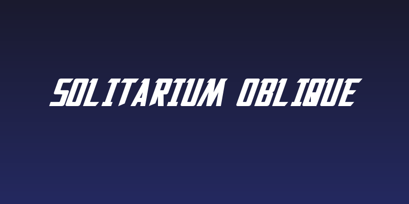 Solitarium Oblique Social Header