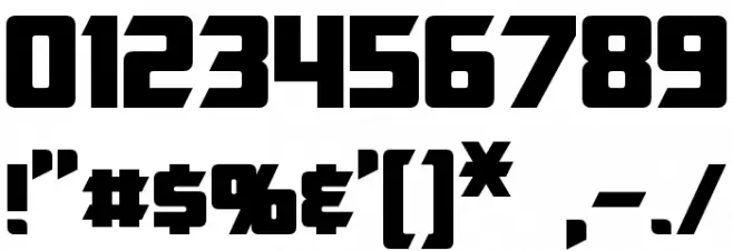 Solitarium Font OTHER CHARS