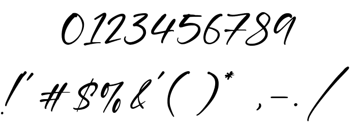 Solitude Font OTHER CHARS