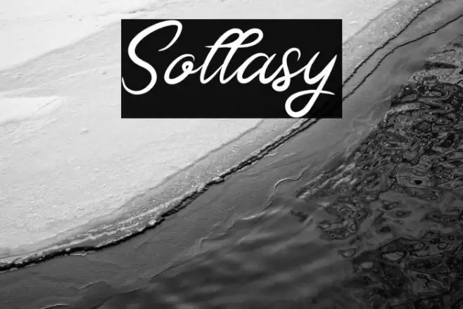 Sollasy Font examples