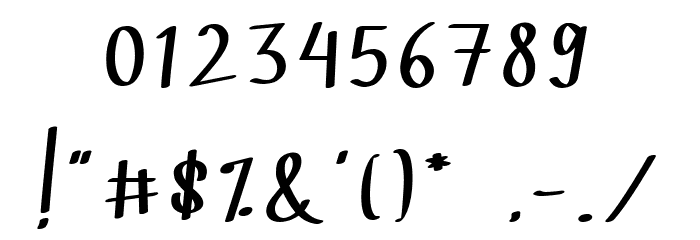 Solleno Font OTHER CHARS