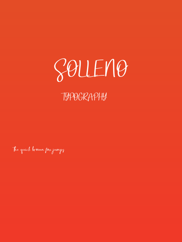Solleno Poster