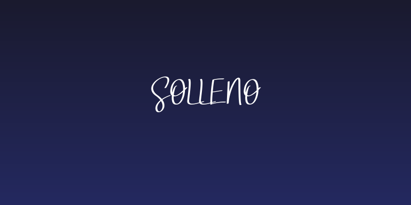 Solleno Social Header