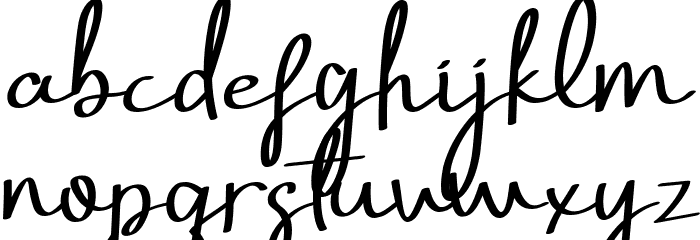 Solleno Font LOWERCASE
