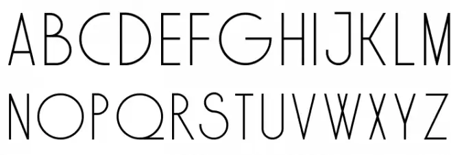 Solo Font UPPERCASE