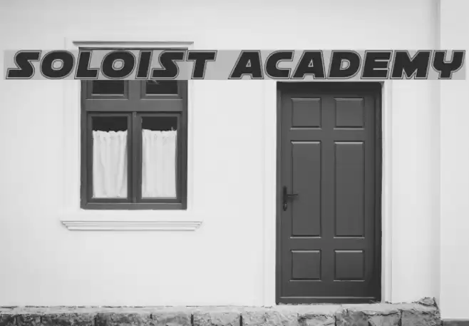 Soloist Academy Font examples