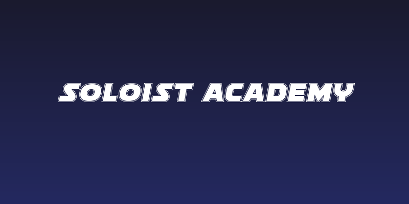 Soloist Academy Social Header