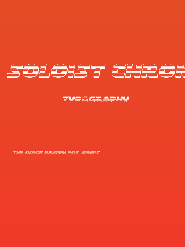 Soloist Chrome Poster