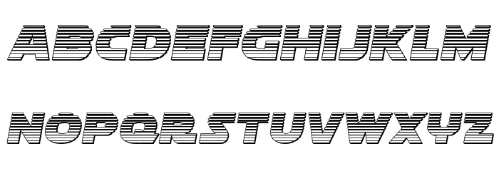 Soloist Chrome Font LOWERCASE