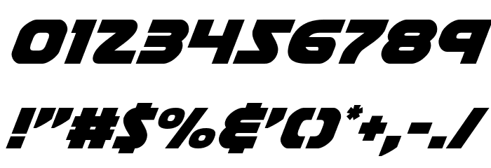 Soloist Extra-Italic Font OTHER CHARS