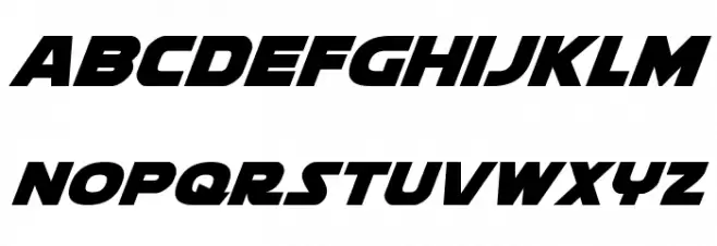 Soloist Extra-Italic Шрифта ВЕРХНИЙ