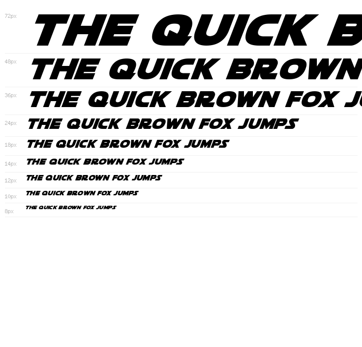 Soloist Extra-Italic Waterfall