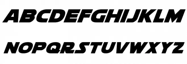 Soloist Extra-Italic Schriftart Kleinbuchstaben