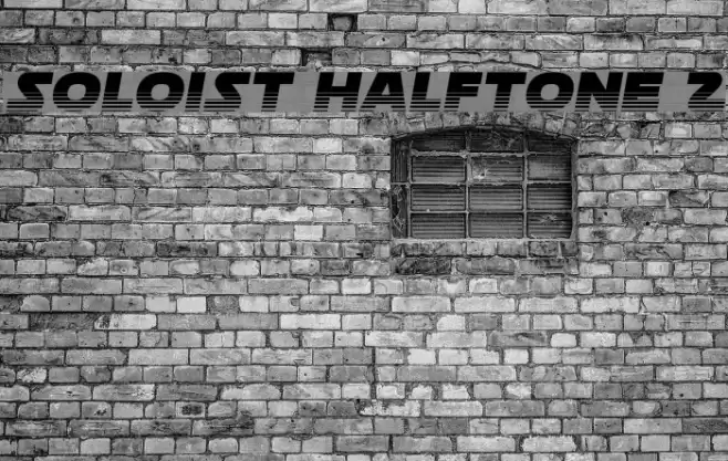 Soloist Halftone 2 Font examples