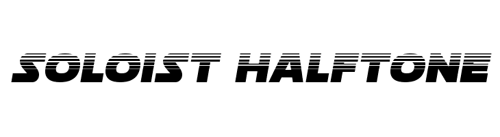 Soloist Halftone  baixar fontes gratis