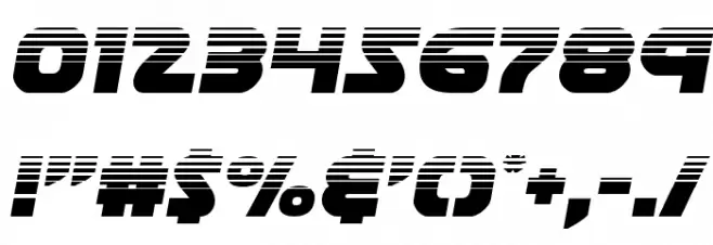 Soloist Halftone Font OTHER CHARS