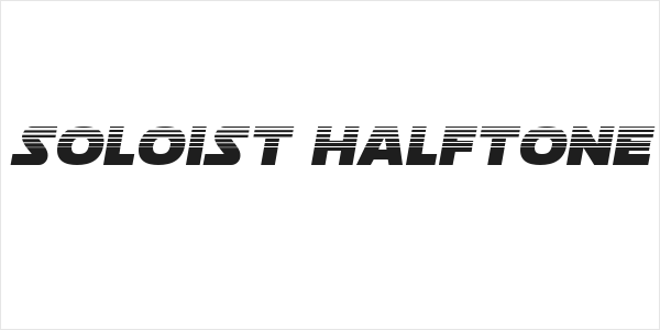 Soloist Halftone Logo
