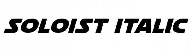 Soloist Italic  Free Fonts Download
