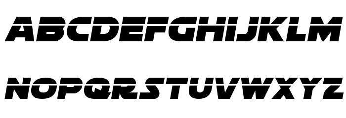 Soloist Laser Font LOWERCASE