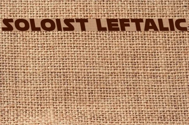 Soloist Leftalic Example 1