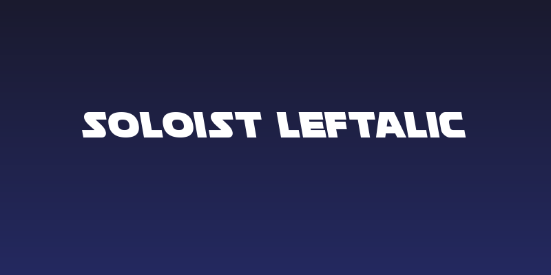 Soloist Leftalic Social Header