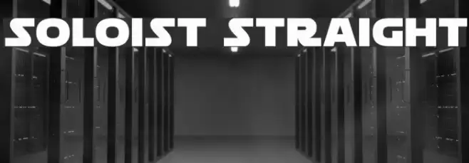 Soloist Straight Font examples