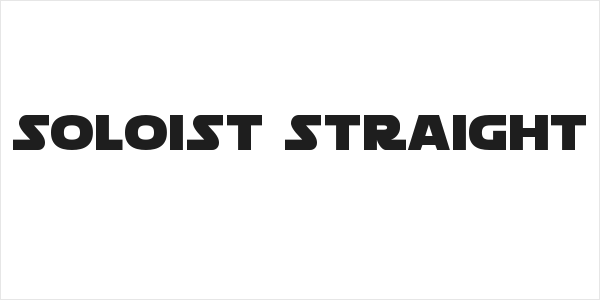 Soloist Straight Logo