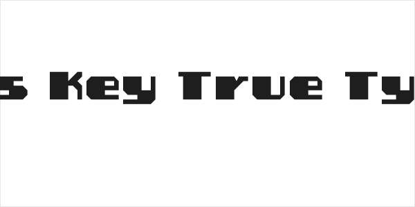 Solomon's Key True Type Smoose Logo