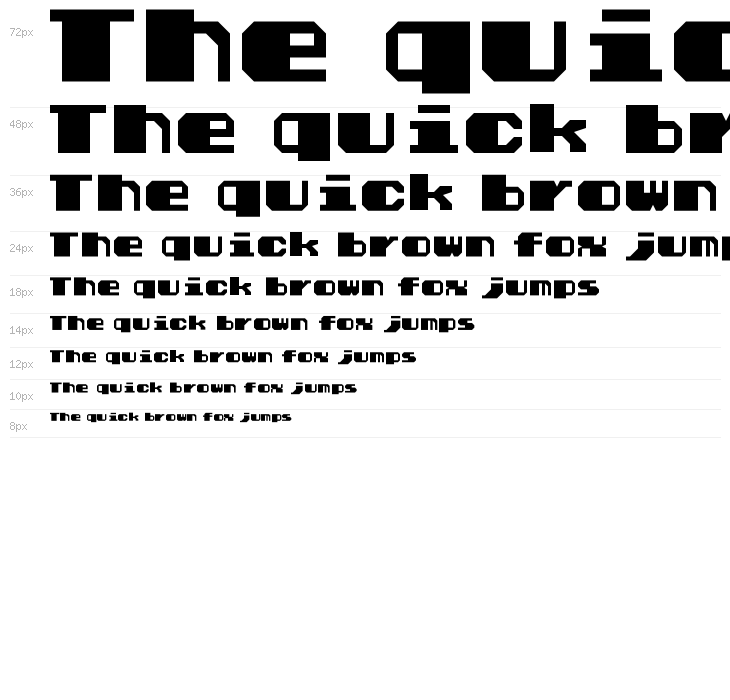 Solomon's Key True Type Smoose Waterfall