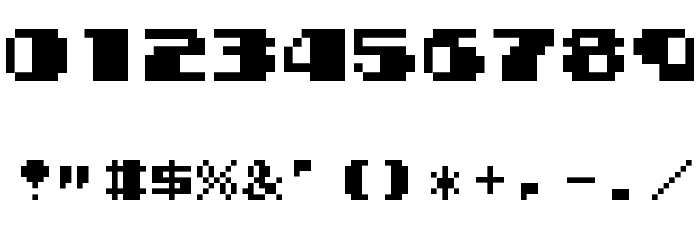 Solomon's Key True Type Font OTHER CHARS