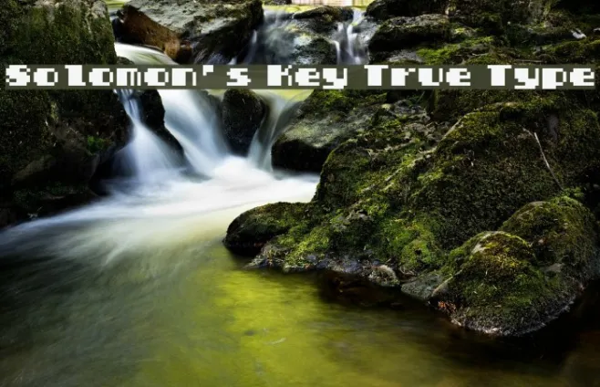 Solomon's Key True Type Example 1