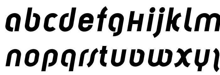 Solothurn-BoldOblique Font LOWERCASE