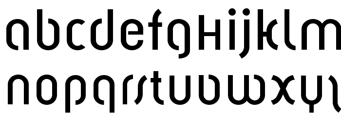 Solothurn-Medium Font LOWERCASE