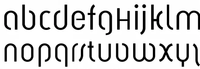 Solothurn-Regular Font LOWERCASE