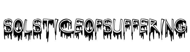 SolsticeOfSuffering  font caratteri gratis