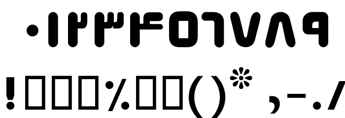 Soltaan Circle Font OTHER CHARS