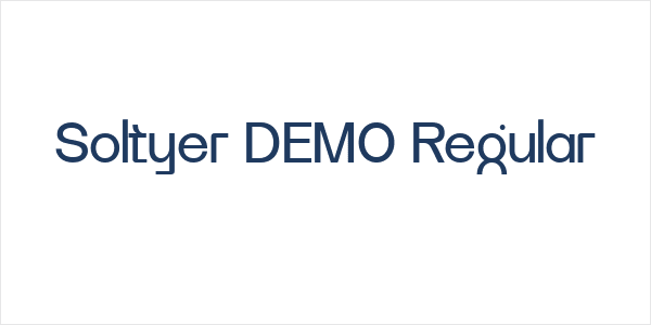 Soltyer DEMO Regular Logo