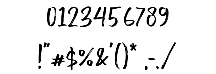 Solution Regular Font OTHER CHARS