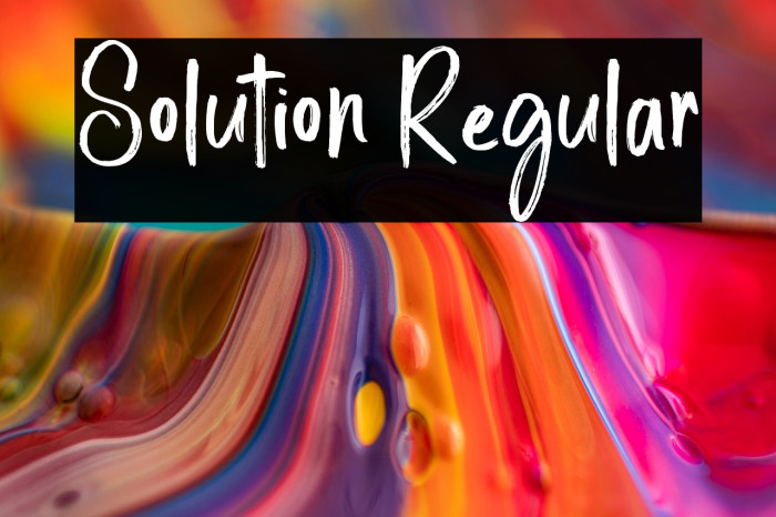 Solution Regular Example 3