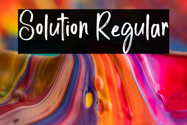 Solution Regular Example 3